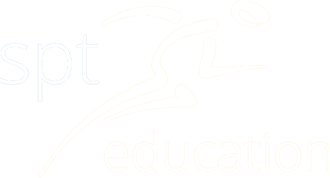 spt logo weiss