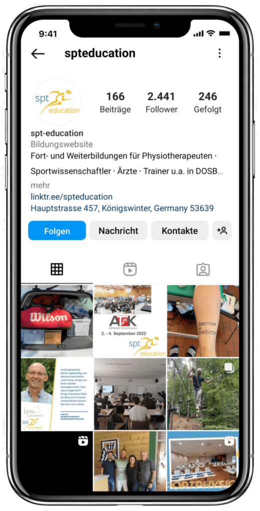 social media smartphone spt