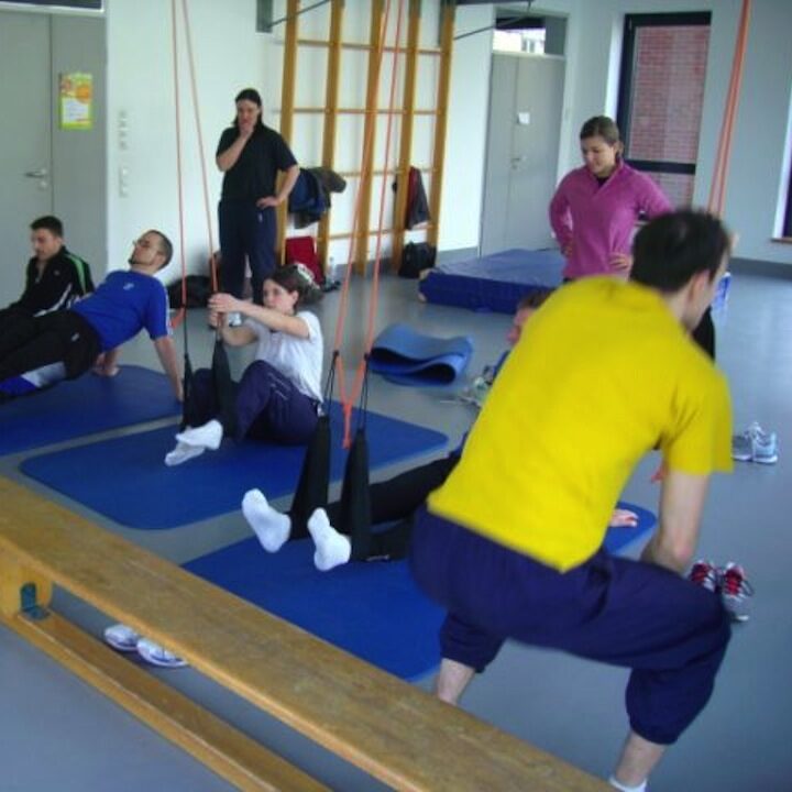 In der Ruhrsportreha Bochum finden unsere Lehrgänge der spt-education im Bereich der Medizinischen Trainingstherapie und Krankengymnastik am Gerät statt. Unsere Referenten vor Ort sind Christoph Eissing und Axel Kautz.